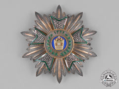 Iran, Qajar Dynasty. An Order Of The Crown, I Class Grand Cross Star, C.1925