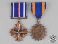 United States. A Pair Of Air Force Service Medals