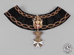 Austria, Empire. An Order Of The Knights Of Malta, Grand Cross Neck Badge, C.1914