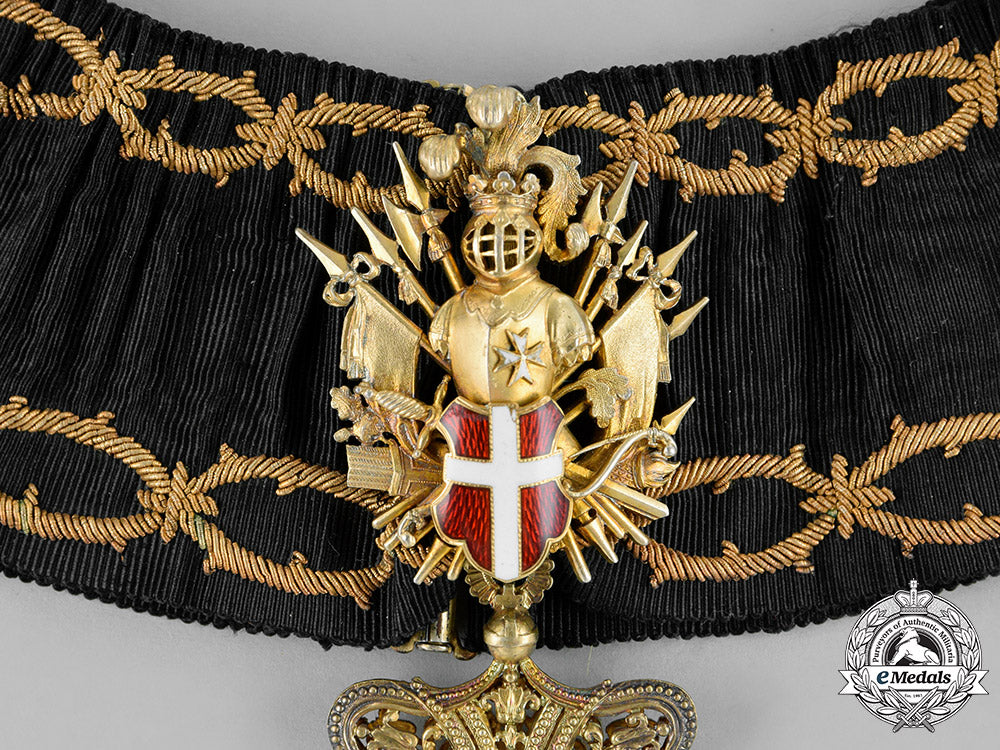 austria,_empire._an_order_of_the_knights_of_malta,_grand_cross_neck_badge,_c.1914_c18-031471