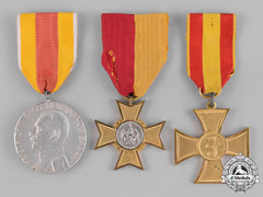 Baden. Three First War Commemorative Crosses And Medals