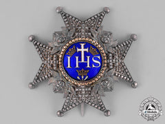 Sweden, Kingdom. A Royal Order Of The Seraphim, Grand Cross Star, By Kretly, Paris, C.1880