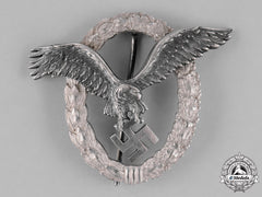 Germany, Luftwaffe. A Pilot’s Badge, By C. E. Juncker, Named, C.1937