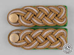 Germany, Ordnungspolizei. A Set Of Order Police (Ordnungspolizei) General's Shoulder Boards