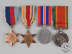 South Africa. A Group Of Four To Corporal Isadore Mofsowitz, 2Nd Division Ammunition Company, Union Defence Force