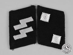 Germany, Ss. A Set Of Waffen-Ss Oberscharführer Collar Tabs