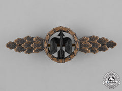 Germany, Luftwaffe. A Luftwaffe Bronze Grade Short Range Day Fighter Pilot’s Clasp, 1957 Reissue