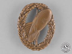Germany, Wehrmacht. A Bronze Grade Balloon Observer’s Badge, 1957 Reissue