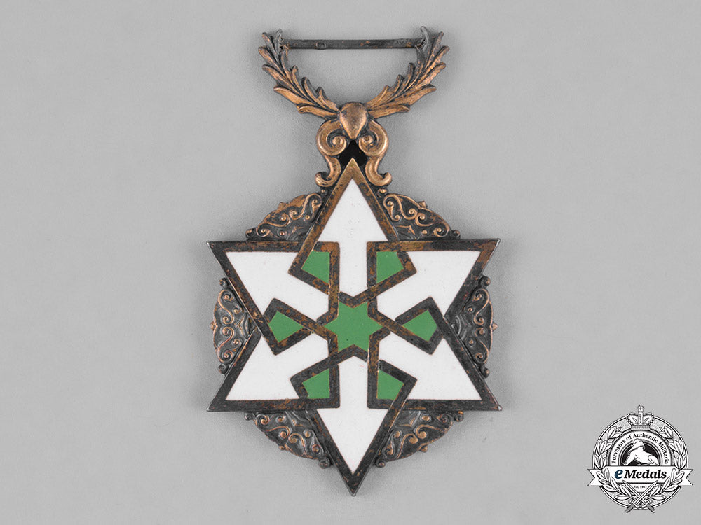 syria,_french_protectorate._an_order_of_civil_merit,_iv_class_officer,_by_arthus_bertrand,_c.1930_c18-032328
