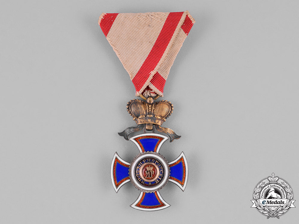 montenegro,_kingdom._an_order_of_prince_danilo,_iv_class_knight,_by_v.mayer,_c.1914_c18-032401
