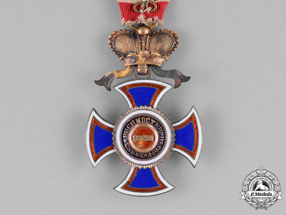 montenegro,_kingdom._an_order_of_prince_danilo,_iv_class_knight,_by_v.mayer,_c.1914_c18-032403