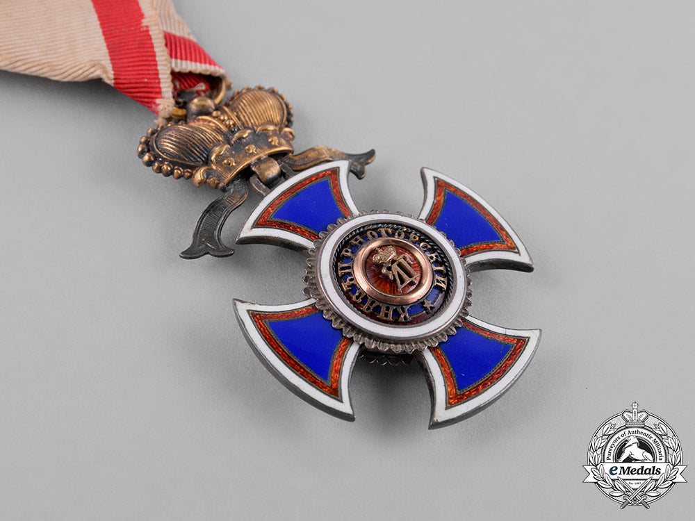 montenegro,_kingdom._an_order_of_prince_danilo,_iv_class_knight,_by_v.mayer,_c.1914_c18-032406