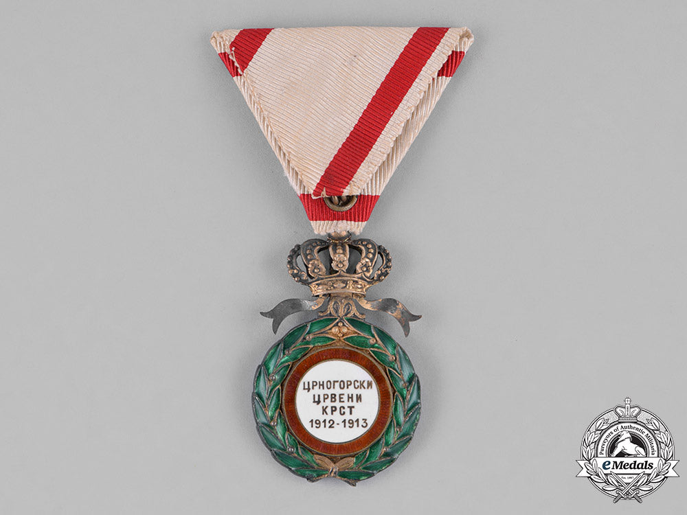 montenegro,_kingdom._a_red_cross_order,_c.1912_c18-032471