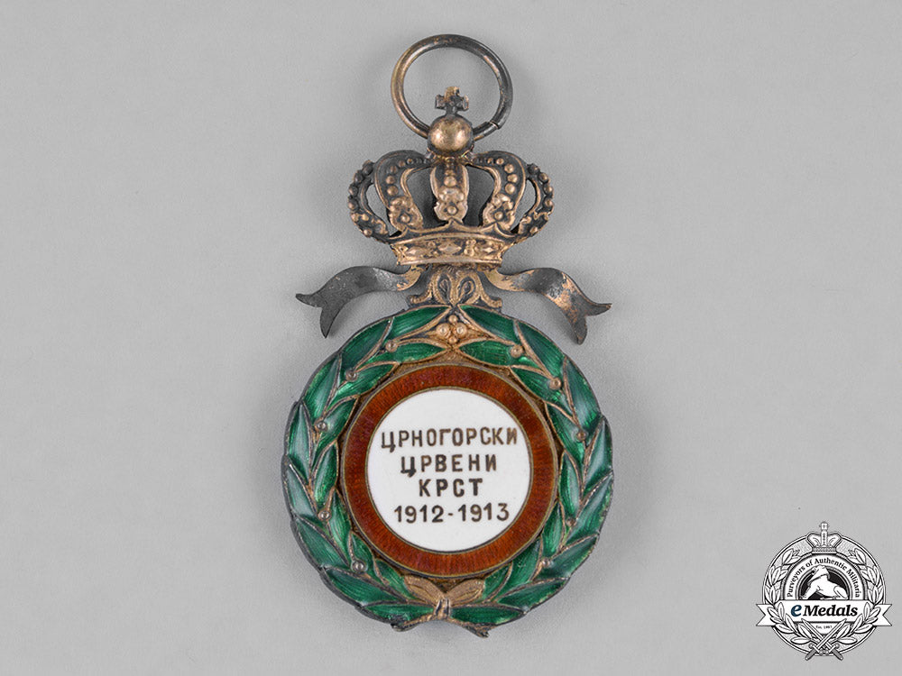 montenegro,_kingdom._a_red_cross_order,_c.1912_c18-032473