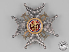 Norway, Kingdom. A Royal Order Of St. Olav, Commander's Star, By I.tostrup, C.1910