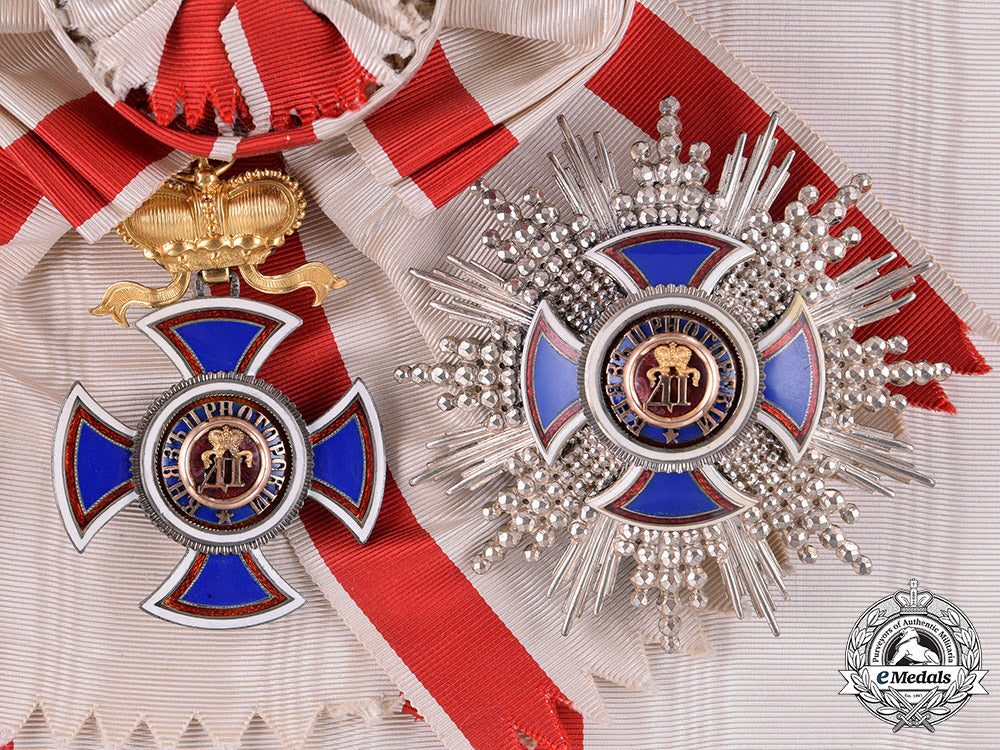 montenegro,_kingdom._an_order_of_prince_danilo,_i_class_grand_cross,_by_v.mayer,_c.1910_c18-032537