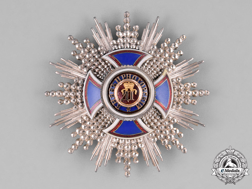 montenegro,_kingdom._an_order_of_prince_danilo,_i_class_grand_cross,_by_v.mayer,_c.1910_c18-032546