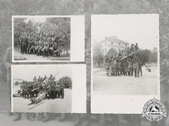 Croatia. Three Private Domobrani Photos, C.1942