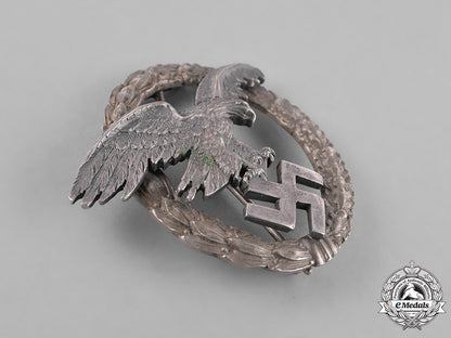 germany,_luftwaffe._an_observer’s_badge_by_c.e._juncker,“_thin_wreath”_version_c18-032661