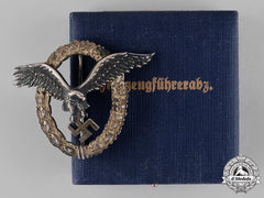 Germany, Luftwaffe. A Pilot’s Badge, By C. E. Juncker, C.1937