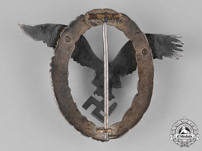 germany,_luftwaffe._a_pilot’s_badge,_by_c._e._juncker,_c.1937_c18-032715