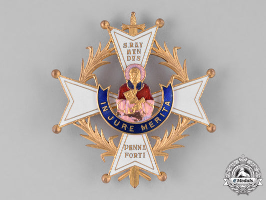 spain,_franco_period._an_order_of_the_cross_of_st._raymond_of_peñafort,_breast_star,_c.1950_c18-032940