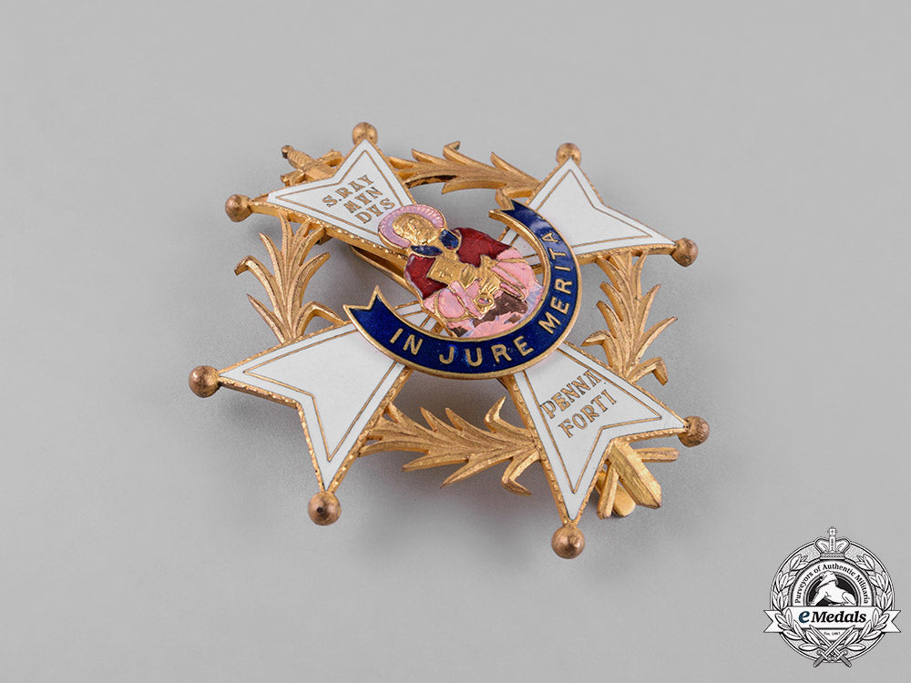 spain,_franco_period._an_order_of_the_cross_of_st._raymond_of_peñafort,_breast_star,_c.1950_c18-032942
