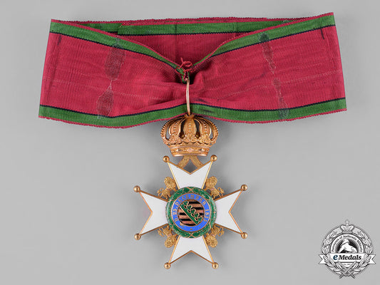 saxony-_coburg-_gotha,_duchy._a_saxon_ernestinian_houseorder,_commander_cross_with_oak_wreath,_c.1860_c18-032986