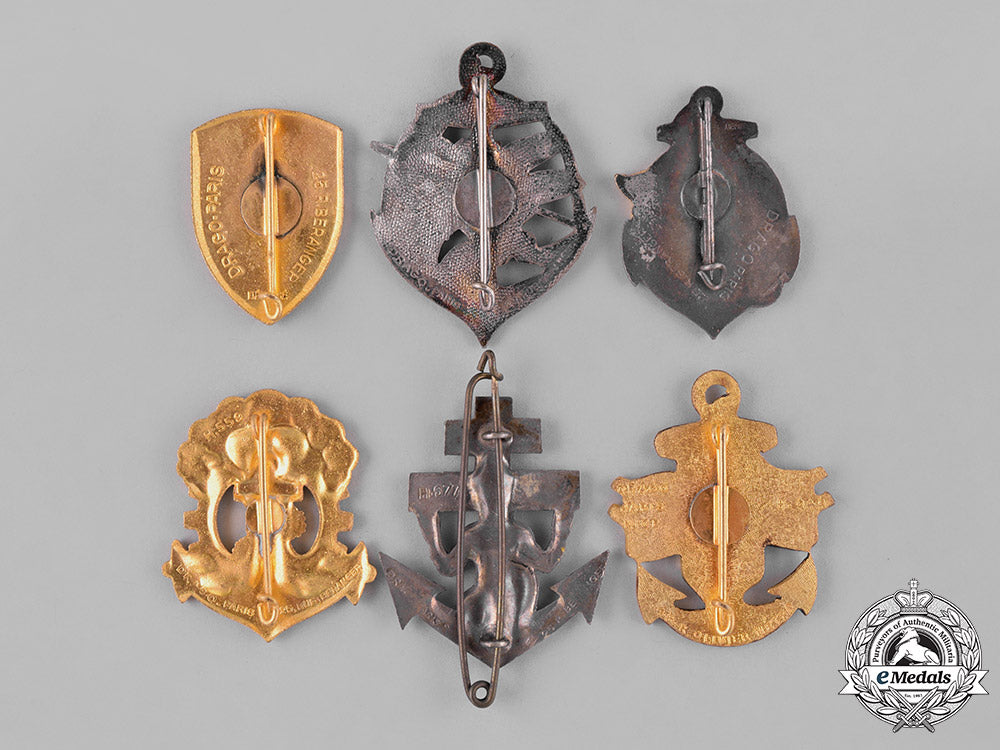 france,_republic._sixteen_military_regimental_insignia_badges_c18-033226_2_1_1_1_1