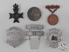 United States. Thirteen Assorted Badges And Insignia