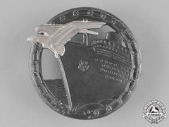 Germany, Federal Republic. A Blockade Runner Badge, Silver Grade, Alternative 1957 Version