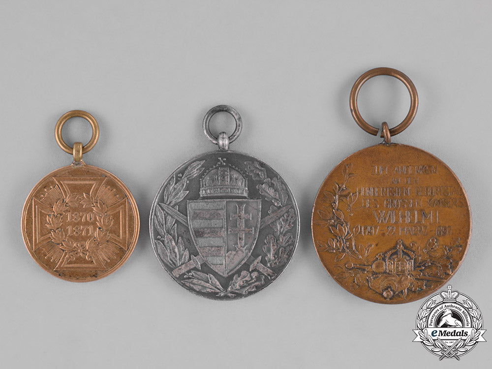 germany,_imperial_and_hungary,_kingdom._a_grouping_of_commemorative_medals_c18-033451