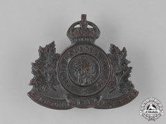 Canada. A First War 1St Mounted Rifle Battalion Cap Badge