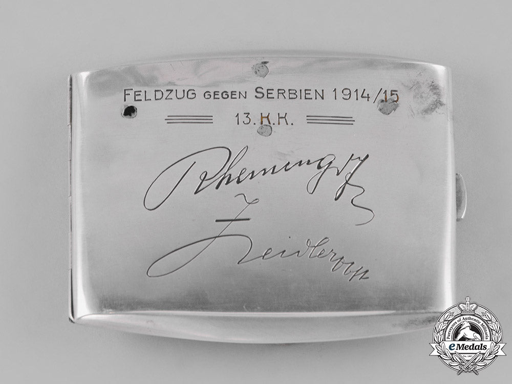 austria,_empire._a_silver_cigarette_case_of_the13._korpskommando-_agram_c18-033630_1_1