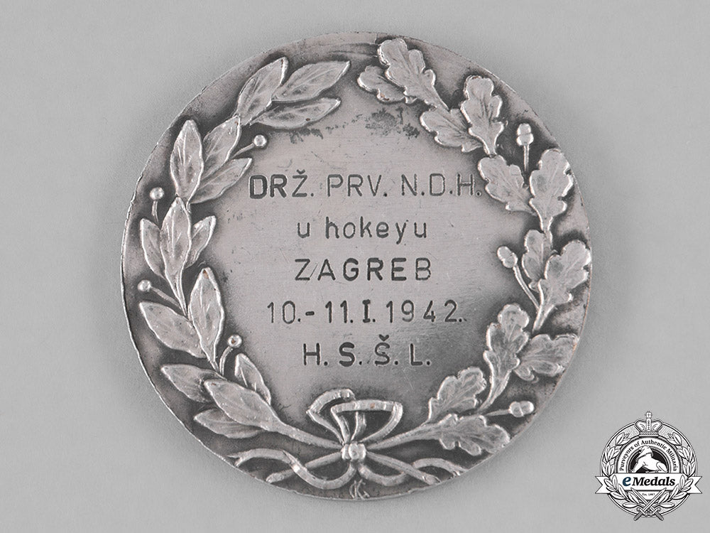 croatia._a_hockey_medal,1943_c18-033668