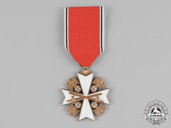 Germany, Third Reich. An Order Of The German Eagle Cross On Breast Ribbon With Swords