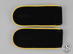 Germany, Ss. A Pair Of Waffen-Ss Mann Signals Shoulder Straps