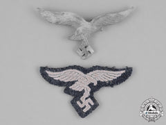Germany, Luftwaffe. A Pair Of Luftwaffe Eagle Insignia
