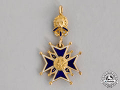 Bavaria, Kingdom. An Order Of St.george In Gold, Miniature, C.1890