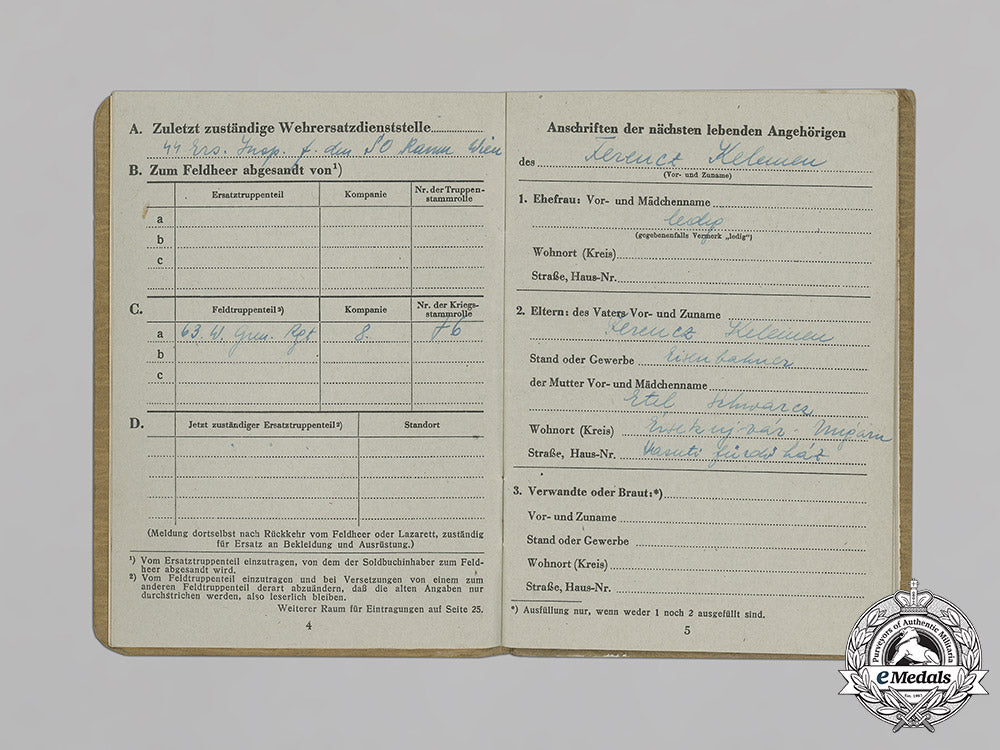 germany,_ss._the_soldbuch_of_hungarian_volunteer_ferencz_kelemen,_ss_division“_hunyadi"_c18-033952