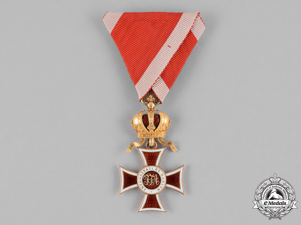 austria,_empire._a_leopold_order_in_gold,_knight’s_cross,_c.1914_c18-033985