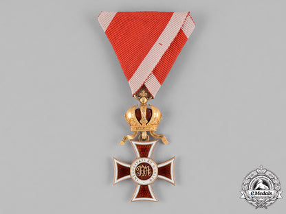 austria,_empire._a_leopold_order_in_gold,_knight’s_cross,_c.1914_c18-033985