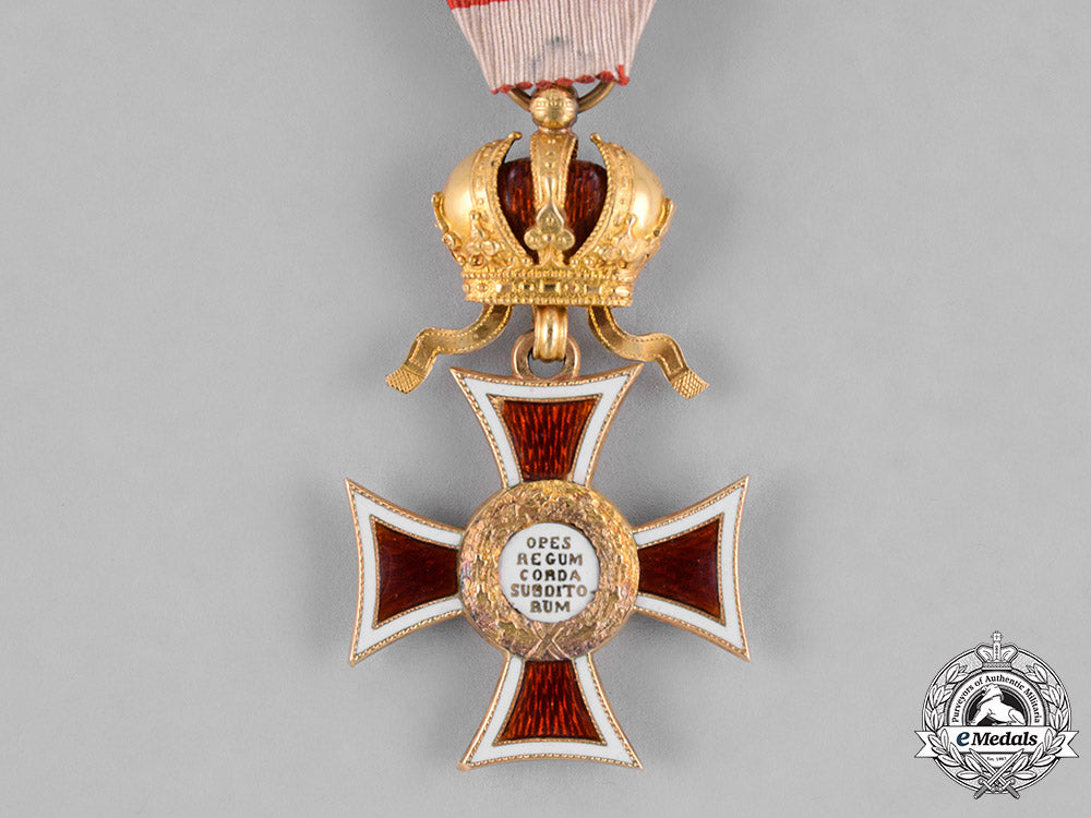 austria,_empire._a_leopold_order_in_gold,_knight’s_cross,_c.1914_c18-033987