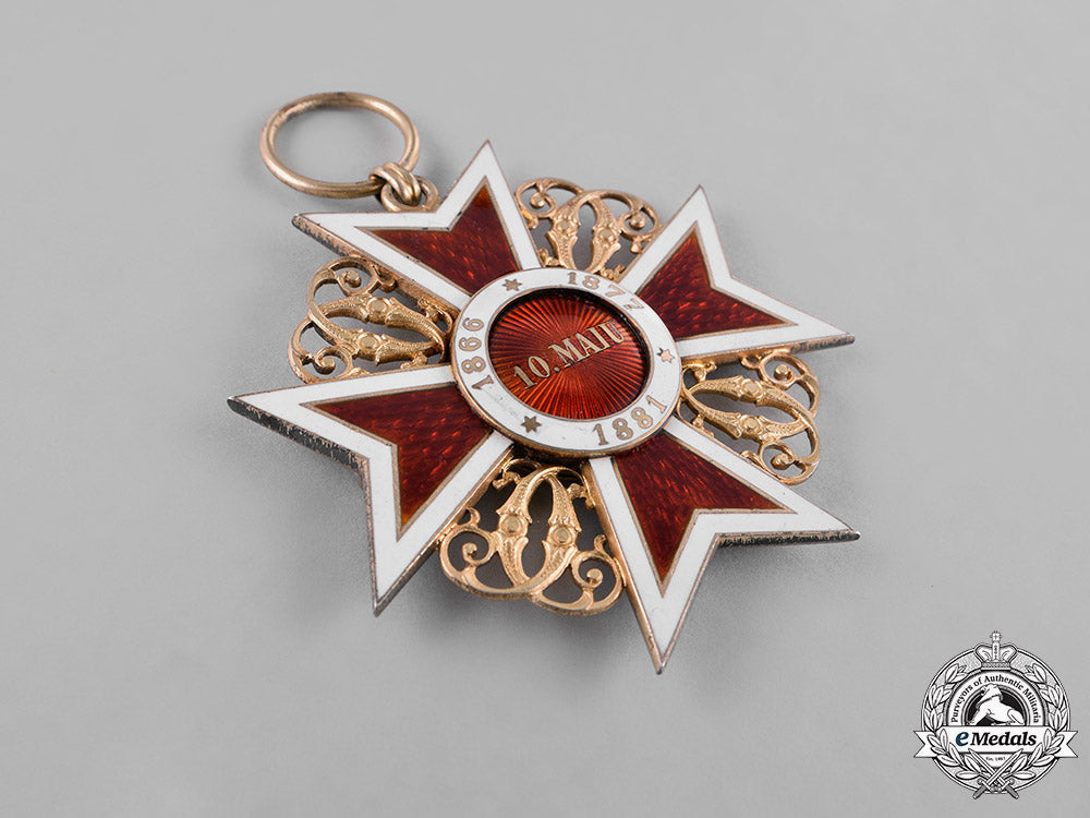 romania,_kingdom._an_order_of_the_crown,_i_class_grand_cross,_civil_division,_c.1930_c18-034080