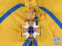 Sweden, Kingdom. An Order Of The Sword In Gold, I Class Grand Cross, C.1910