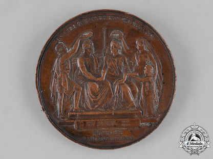 anhalt,_duchy._an1843_leopold_iv_frederick&_frederica_wilhelmina25_th_wedding_anniversary_medal_c18-034281