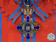 Romania, Kingdom. An Order Of The Star, Grand Cross Badge, By Kretly, Paris, C.1910