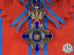Romania, Kingdom. An Order Of The Star, Grand Cross Badge, By Kretly, Paris, C.1910