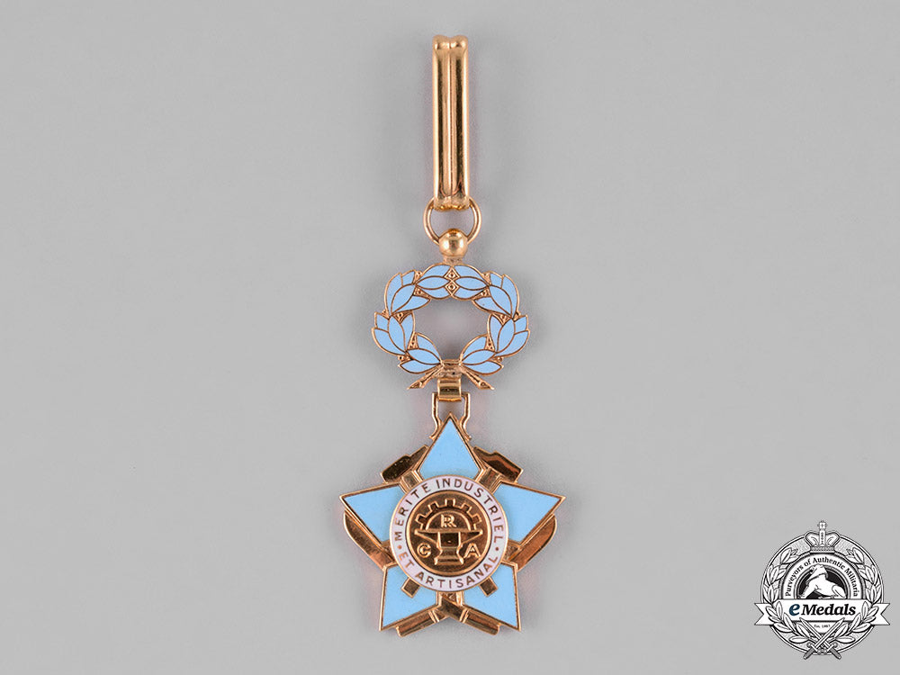 central_african_republic._an_order_of_industrial_and_artisanal_merit,_iii_class_commander,_by_arthus_bertrand_c18-034476