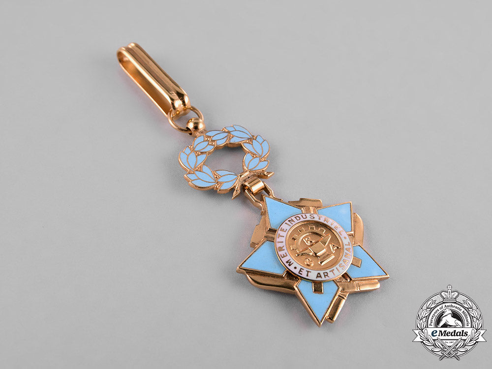 central_african_republic._an_order_of_industrial_and_artisanal_merit,_iii_class_commander,_by_arthus_bertrand_c18-034478